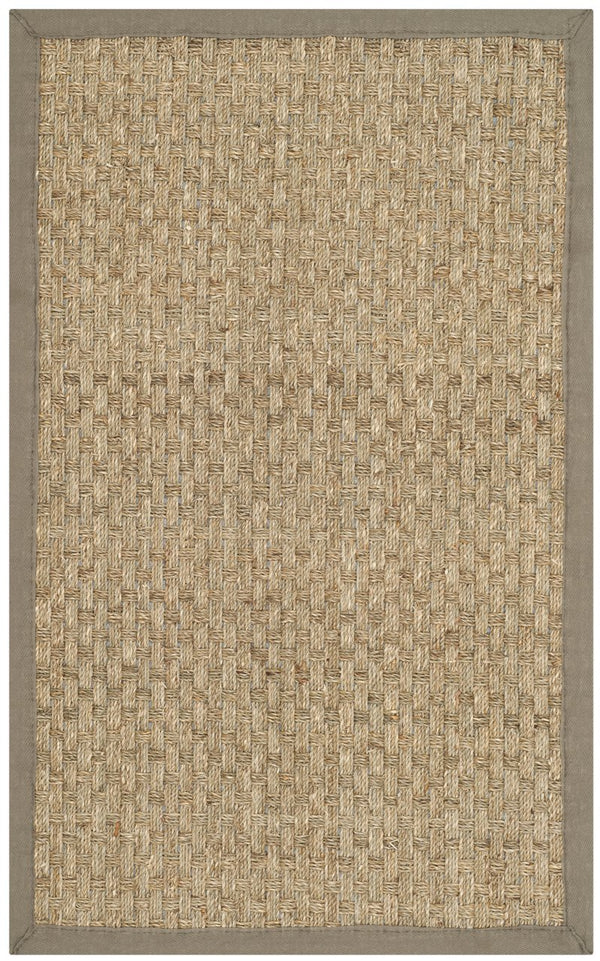 Safavieh Nf Power Loomed Seagrass Area Rug - Timeless Elegance For Any Space With Durable, Luxurious Comfort Natural ,Grey Seagrass Nf114p-68