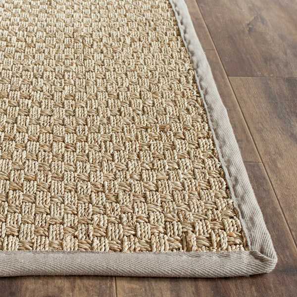 Safavieh Nf Power Loomed Seagrass Area Rug - Timeless Elegance For Any Space With Durable, Luxurious Comfort Natural ,Grey Seagrass Nf114p-68