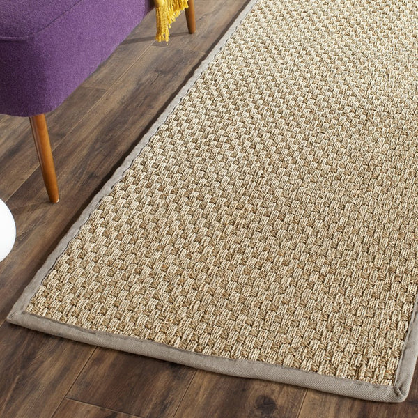 Safavieh Nf Power Loomed Seagrass Area Rug - Timeless Elegance For Any Space With Durable, Luxurious Comfort Natural ,Grey Seagrass Nf114p-68