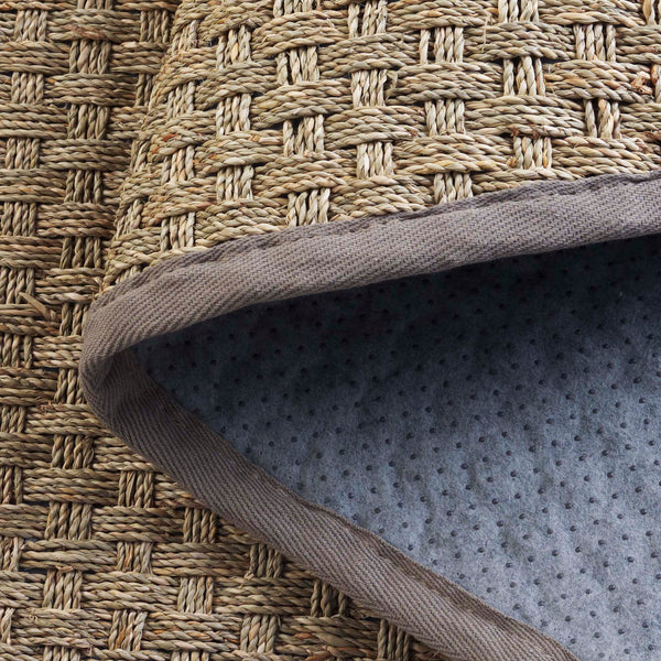 Safavieh Nf Power Loomed Seagrass Area Rug - Timeless Elegance For Any Space With Durable, Luxurious Comfort Natural ,Grey Seagrass Nf114p-68