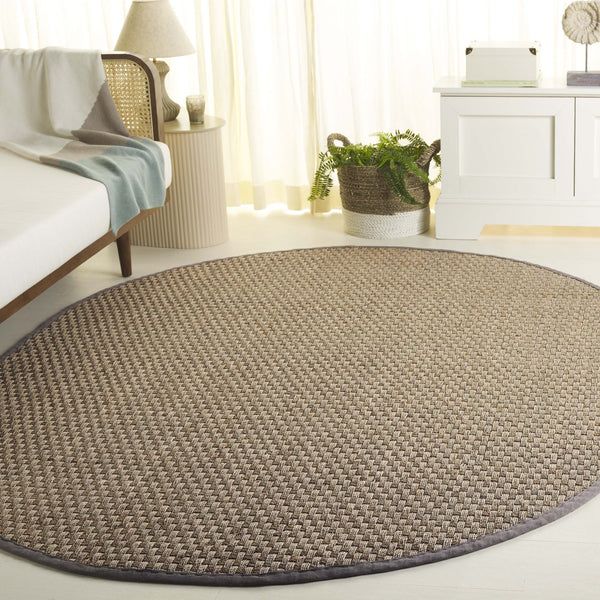 Safavieh Nf Power Loomed Seagrass Area Rug - Timeless Elegance For Any Space With Durable, Luxurious Comfort Natural ,Grey Seagrass Nf114p-68