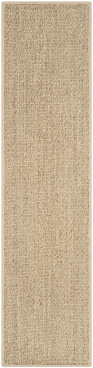 Safavieh Nf Herringbone Seagrass Area Rug 6' X 8' – Eco-friendly Beige Border, Luxurious Texture, Timeless Charm Natural ,Beige Seagrass Nf115a-68