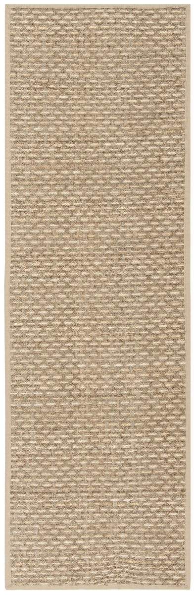Safavieh Natural Fiber 118 Power Loomed  Rug Natural / Beige NF118A-4SQ