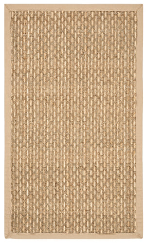Safavieh Nf Luxurious Seagrass Area Rug – Timeless Elegance With Intricate Weave For Stylish Home Decor Natural ,Beige Seagrass Nf118a-8sq