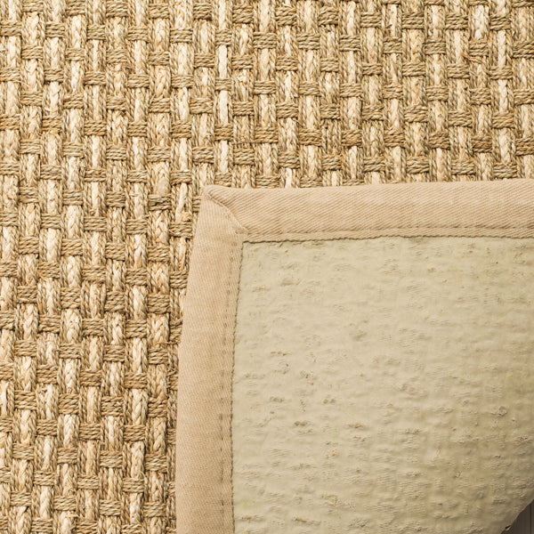 Natural Fiber Power Loomed Seagrass Rug - Elegant, Durable, and Eco-Friendly Home Décor Solution