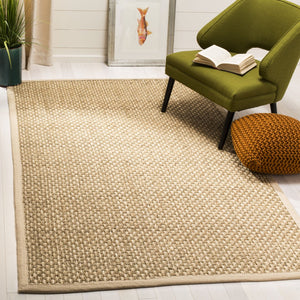 Safavieh Nf Luxurious Seagrass Area Rug – Timeless Elegance With Intricate Weave For Stylish Home Decor Natural ,Beige Seagrass Nf118a-8sq