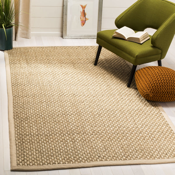 Natural Fiber Power Loomed Seagrass Rug - Elegant, Durable, and Eco-Friendly Home Décor Solution