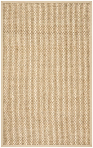 Safavieh Natural Fiber 118 Power Loomed  Rug Natural / Beige NF118A-4SQ