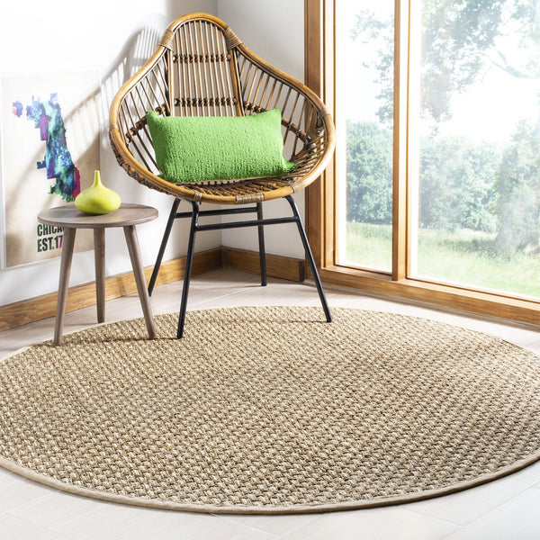 Natural Fiber Power Loomed Seagrass Rug - Elegant, Durable, and Eco-Friendly Home Décor Solution