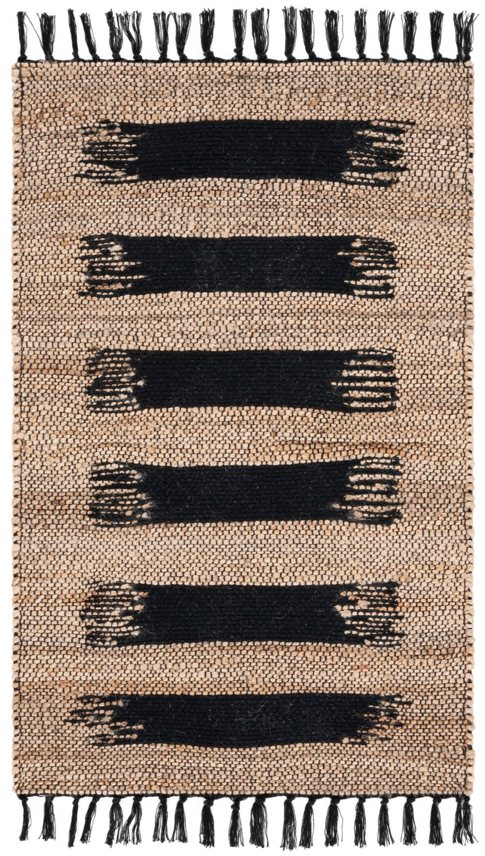 Safavieh Natural Fiber Area Rug In Natural And Ivory - Handcrafted Jute And Cotton For Timeless Elegance Natural ,Rust 70% Jute,30% Cotton Nf124p-3