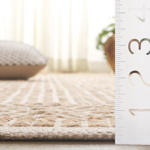 Safavieh Natural Fiber Ivory Area Rug – Handcrafted Jute & Cotton Blend For Earthy Elegance In Your Home Natural ,Ivory 70% Jute,30% Cotton Nf126a-3