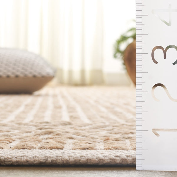 Safavieh Natural Fiber Ivory Area Rug – Handcrafted Jute & Cotton Blend For Earthy Elegance In Your Home Natural ,Ivory 70% Jute,30% Cotton Nf126a-3