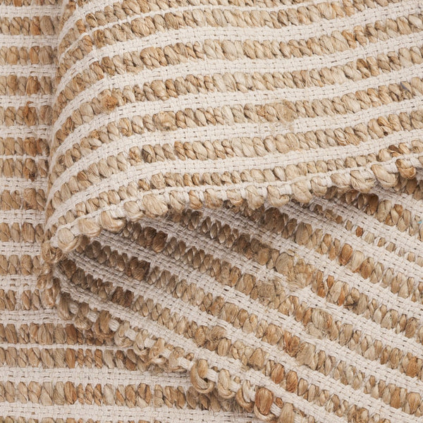 Safavieh Natural Fiber Ivory Area Rug – Handcrafted Jute & Cotton Blend For Earthy Elegance In Your Home Natural ,Ivory 70% Jute,30% Cotton Nf126a-3