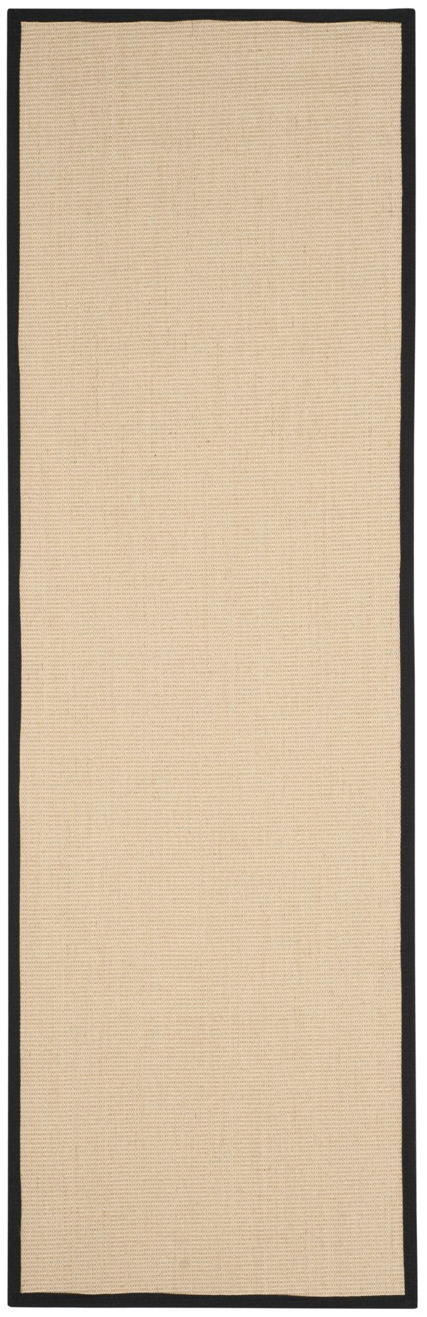 Safavieh Nf Timeless Elegance Sisal Area Rug - Durable, Chic Design For Modern Home Decor And Comfort Beige ,Black Sisal Pile Nf131a-10