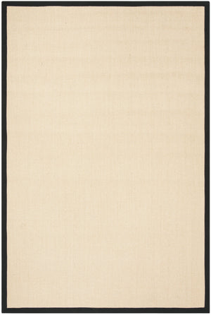 Safavieh Nf Timeless Elegance Sisal Area Rug - Durable, Chic Design For Modern Home Decor And Comfort Beige ,Black Sisal Pile Nf131a-10
