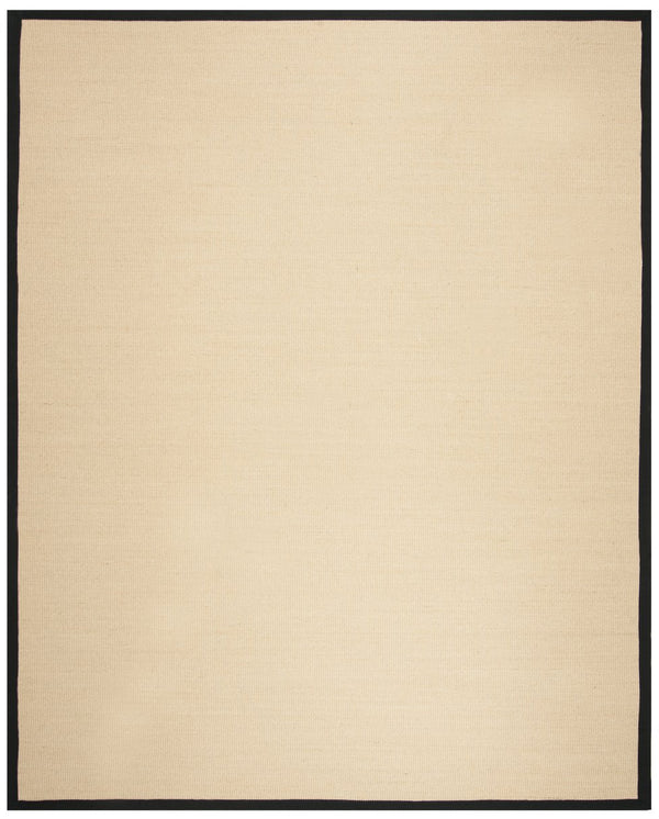 Safavieh Nf Timeless Elegance Sisal Area Rug - Durable, Chic Design For Modern Home Decor And Comfort Beige ,Black Sisal Pile Nf131a-10
