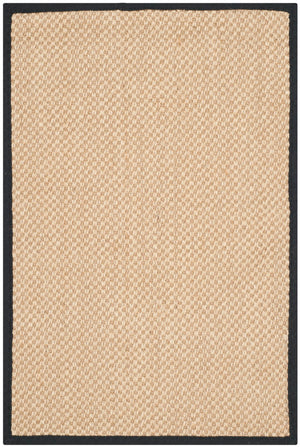Safavieh Nf Elegant Sisal Area Rug - Versatile Comfort & Timeless Style For Your Living Space Décor Maize ,Black Sisal Pile Nf141a-57