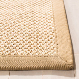 Safavieh Nf Natural Sisal Hallway Runner Warm Maize Linen Tones Coastal Entryway Rug 3'-0" x 10'-0" NF141B-3100