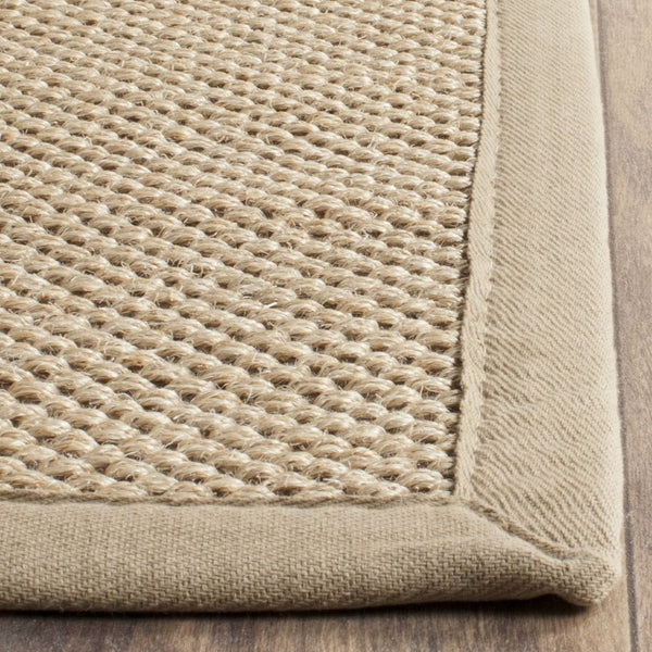 Safavieh Nf Natural Sisal Hallway Runner Warm Maize Linen Tones Coastal Entryway Rug 3'-0" x 10'-0" NF141B-3100
