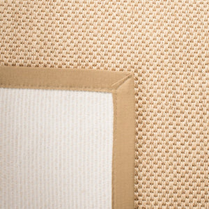 Safavieh Nf Natural Sisal Hallway Runner Warm Maize Linen Tones Coastal Entryway Rug 3'-0" x 10'-0" NF141B-3100