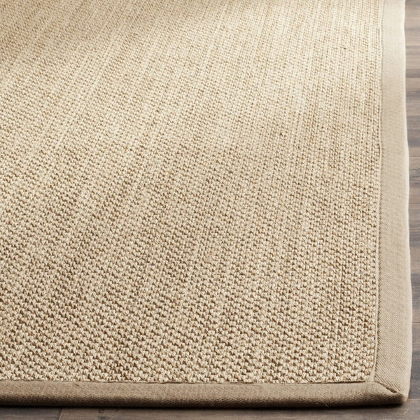 Safavieh Nf Natural Sisal Hallway Runner Warm Maize Linen Tones Coastal Entryway Rug 3'-0" x 6'-0" NF141B-360