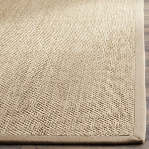Safavieh Nf Power-loomed Sisal Area Rug - Elegant Natural Fiber Design For Timeless Home Décor And Comfort Maize ,Linen Sisal Pile Nf141b-11r