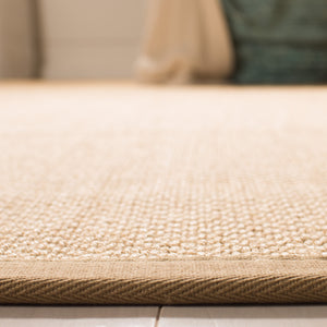 Safavieh Nf Power-loomed Sisal Area Rug - Elegant Natural Fiber Design For Timeless Home Décor And Comfort Maize ,Linen Sisal Pile Nf141b-11r