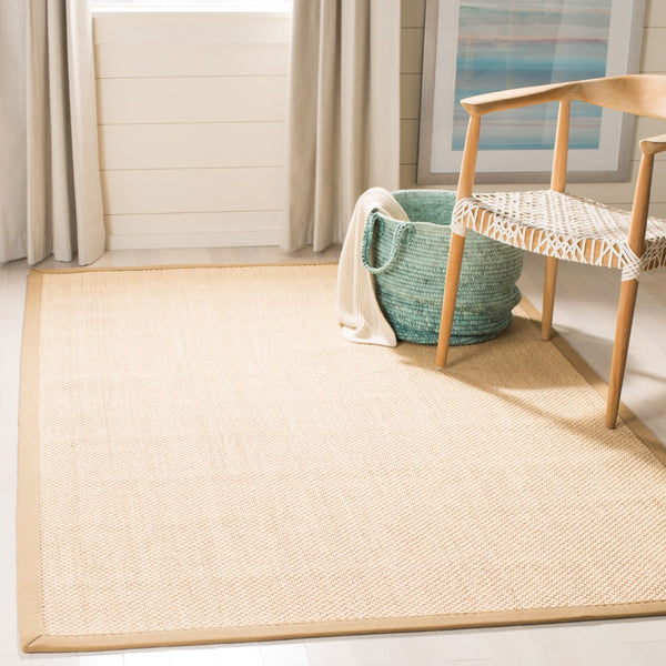 Safavieh Nf Elegant Sisal Area Rug - Versatile Comfort & Timeless Style For Your Living Space Décor Maize ,Linen Sisal Pile Nf141b-57