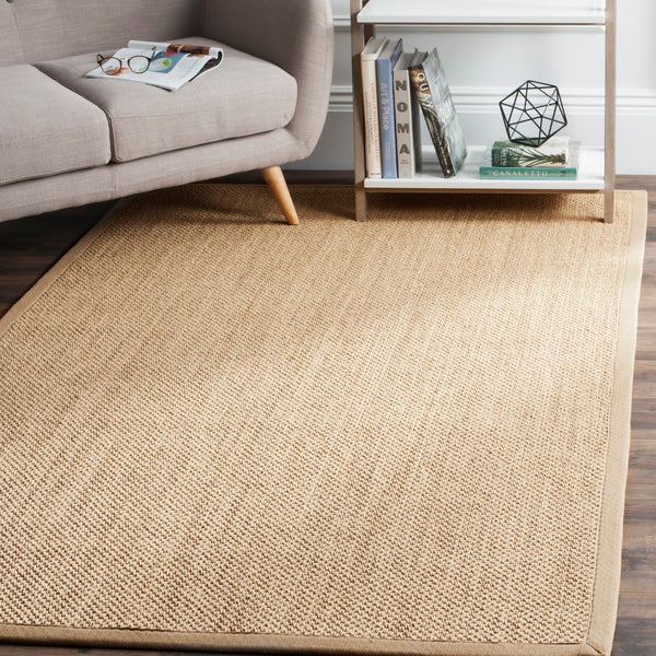 Safavieh Nf Elegant Sisal Area Rug - Versatile Comfort & Timeless Style For Your Living Space Décor Maize ,Linen Sisal Pile Nf141b-57