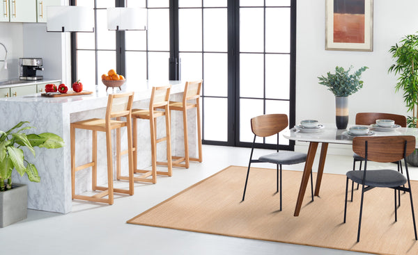 Safavieh Nf Power-loomed Sisal Area Rug - Elegant Natural Fiber Design For Timeless Home Décor And Comfort Maize ,Linen Sisal Pile Nf141b-11r