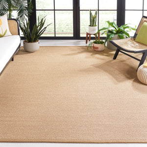 Safavieh Nf Power-loomed Sisal Area Rug - Elegant Natural Fiber Design For Timeless Home Décor And Comfort Maize ,Linen Sisal Pile Nf141b-11r