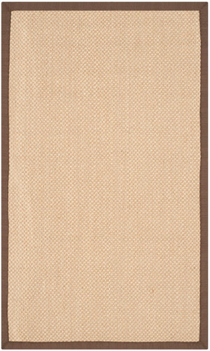 Safavieh Nf Elegant Sisal Area Rug - Versatile Comfort & Timeless Style For Your Living Space Décor Maize ,Brown Sisal Pile Nf141c-8sq
