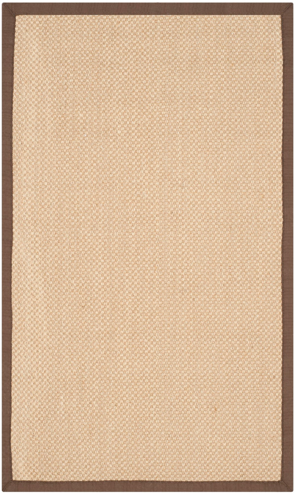 Safavieh Nf Elegant Sisal Area Rug - Versatile Comfort & Timeless Style For Your Living Space Décor Maize ,Brown Sisal Pile Nf141c-8sq