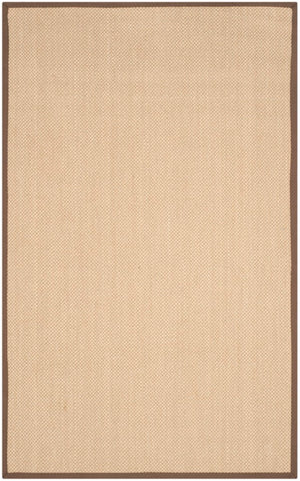 Safavieh Nf Elegant Sisal Area Rug - Versatile Comfort & Timeless Style For Your Living Space Décor Maize ,Brown Sisal Pile Nf141c-8sq