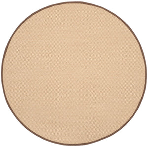 Safavieh Nf Elegant Sisal Area Rug - Versatile Comfort & Timeless Style For Your Living Space Décor Maize ,Brown Sisal Pile Nf141c-8sq