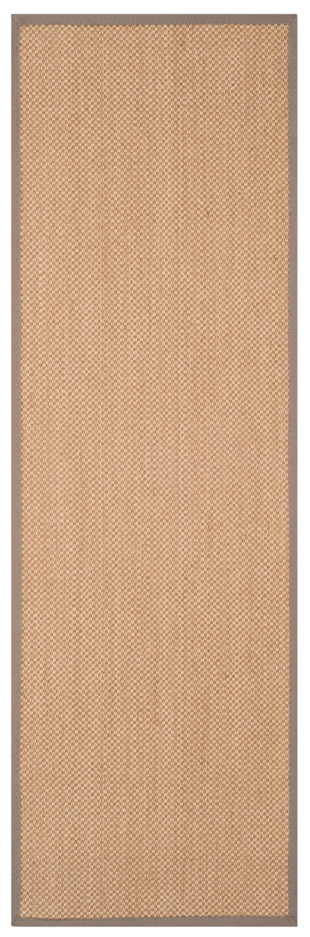 Safavieh Nf Elegant Sisal Area Rug - Versatile Comfort & Timeless Style For Your Living Space Décor Maize ,Grey Sisal Pile Nf141g-8sq
