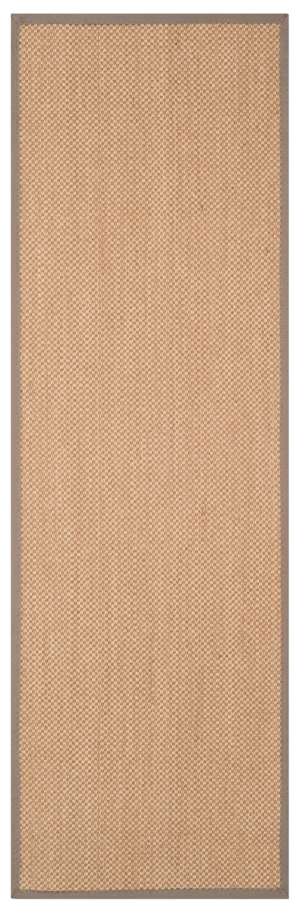 Safavieh Nf Elegant Sisal Area Rug - Versatile Comfort & Timeless Style For Your Living Space Décor Maize ,Grey Sisal Pile Nf141g-8sq