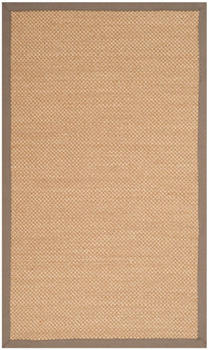 Safavieh Nf Elegant Sisal Area Rug - Versatile Comfort & Timeless Style For Your Living Space Décor Maize ,Grey Sisal Pile Nf141g-8sq
