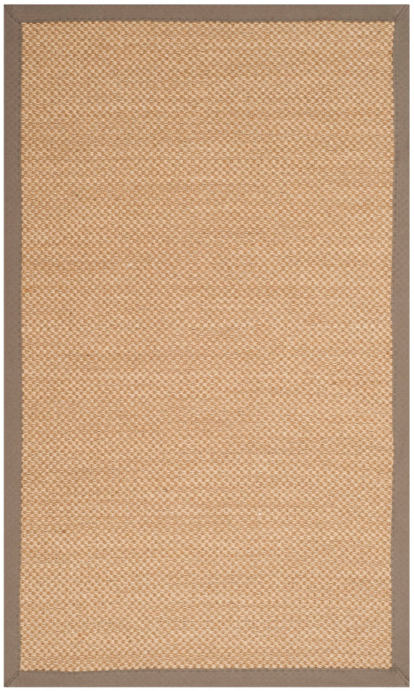 Safavieh Nf Elegant Sisal Area Rug - Versatile Comfort & Timeless Style For Your Living Space Décor Maize ,Grey Sisal Pile Nf141g-8sq
