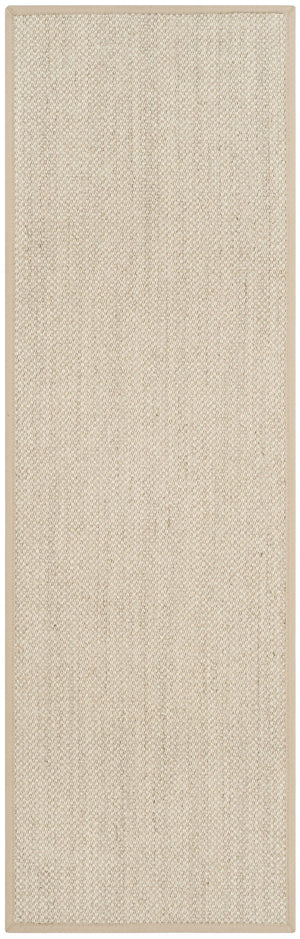 Safavieh Nf Elegant Black And Natural Fiber Area Rug - Luxurious Power-loomed Design For Modern Interiors Marble ,Linen Sisal Pile Nf143b-68