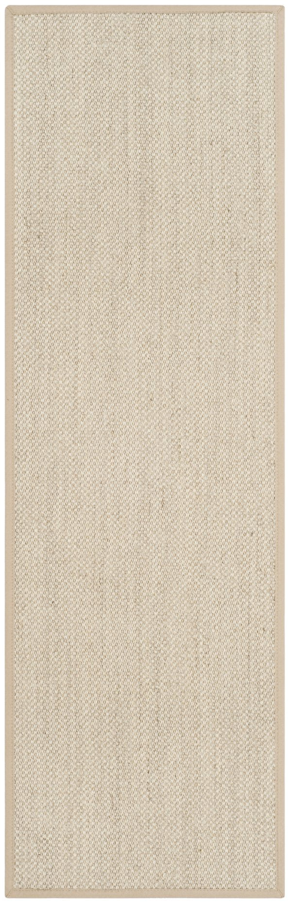 Safavieh Nf Elegant Black And Natural Fiber Area Rug - Luxurious Power-loomed Design For Modern Interiors Marble ,Linen Sisal Pile Nf143b-68