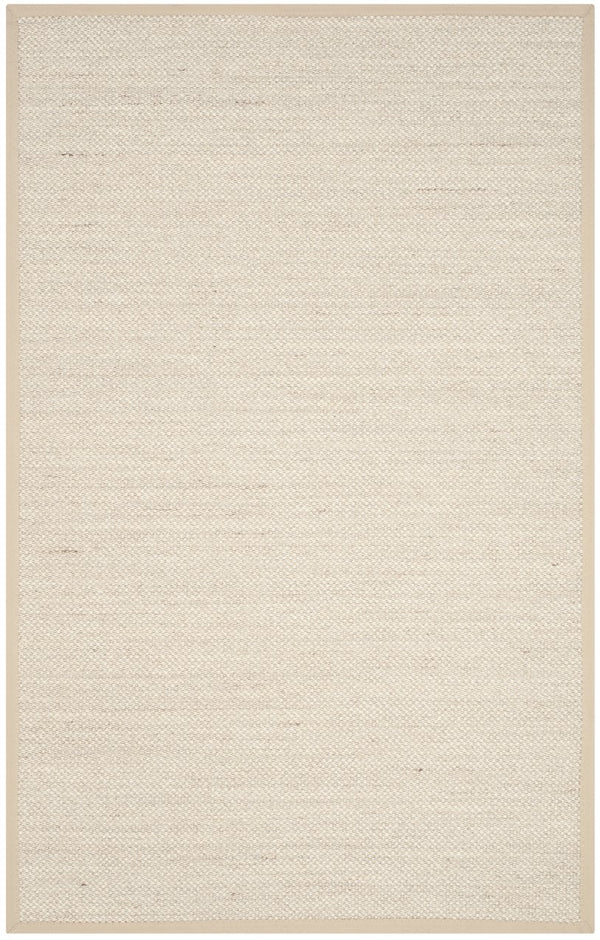 Safavieh Nf Elegant Black And Natural Fiber Area Rug - Luxurious Power-loomed Design For Modern Interiors Marble ,Linen Sisal Pile Nf143b-68