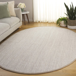 Safavieh Nf Elegant Black And Natural Fiber Area Rug - Luxurious Power-loomed Design For Modern Interiors Marble ,Linen Sisal Pile Nf143b-68