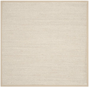 Safavieh Nf Elegant Black And Natural Fiber Area Rug - Luxurious Power-loomed Design For Modern Interiors Marble ,Linen Sisal Pile Nf143b-68