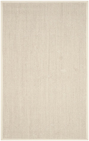 Safavieh Nf Elegant Black And Natural Fiber Area Rug - Luxurious Power-loomed Design For Modern Interiors Marble ,Beige Sisal Pile Nf143c-68