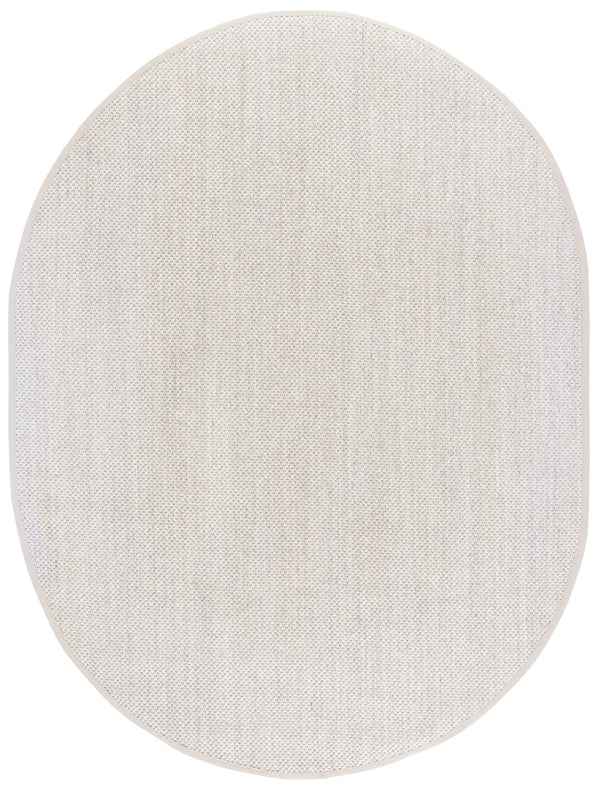 Safavieh Nf Elegant Black And Natural Fiber Area Rug - Luxurious Power-loomed Design For Modern Interiors Marble ,Beige Sisal Pile Nf143c-68