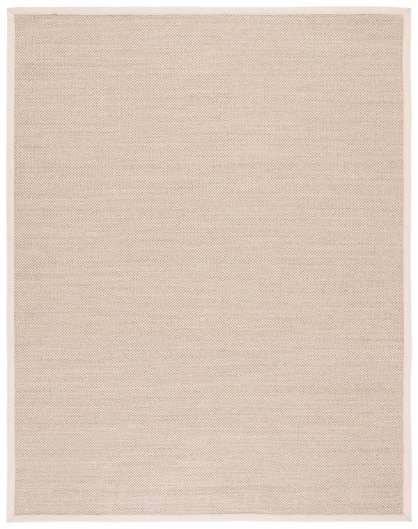 Safavieh Nf Elegant Black And Natural Fiber Area Rug - Luxurious Power-loomed Design For Modern Interiors Marble ,Beige Sisal Pile Nf143c-68