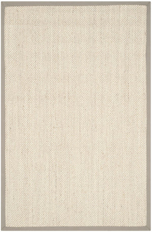 Safavieh Nf Elegant Black And Natural Fiber Area Rug - Luxurious Power-loomed Design For Modern Interiors Marble ,Khaki Sisal Pile Nf143e-68