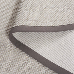 Safavieh Nf Elegant Black And Natural Fiber Area Rug - Luxurious Power-loomed Design For Modern Interiors Marble ,Khaki Sisal Pile Nf143e-68