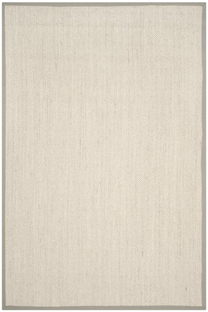 Safavieh Nf Elegant Black And Natural Fiber Area Rug - Luxurious Power-loomed Design For Modern Interiors Marble ,Khaki Sisal Pile Nf143e-68